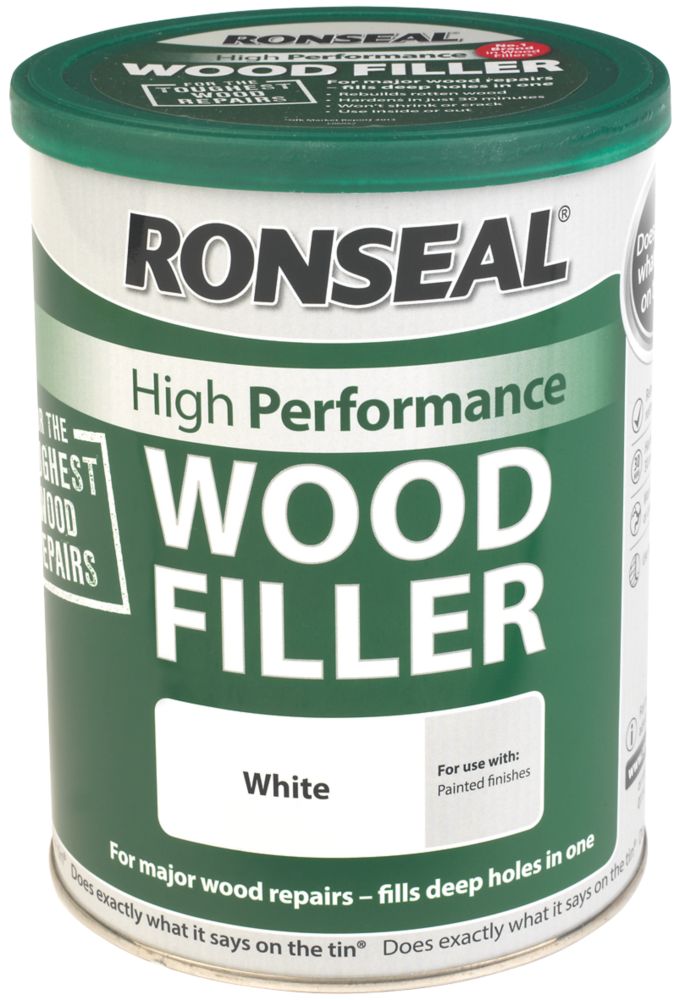 Image of Ronseal Wood Filler White 1kg 