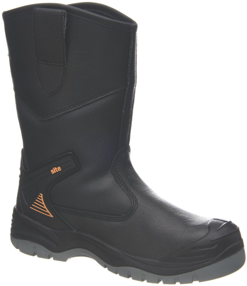 Image of Site Hydroguard Safety Rigger Boots Black Size 11 