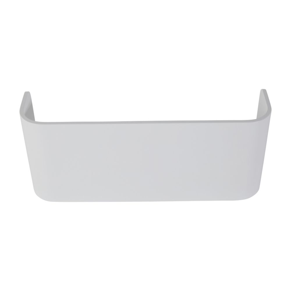 Image of 4lite White Aluminium Wall Light Front Cover 