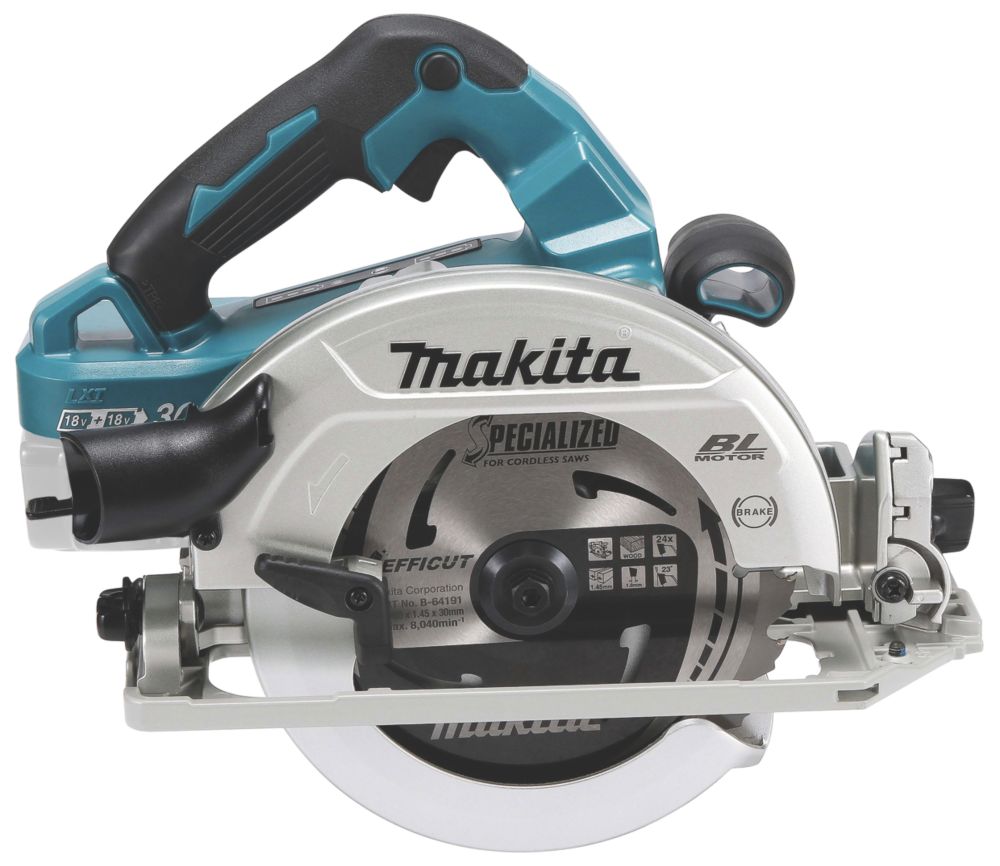 Image of Makita DHS782ZJ 190mm 18V Li-Ion LXT Brushless Cordless Circular Saw - Bare 