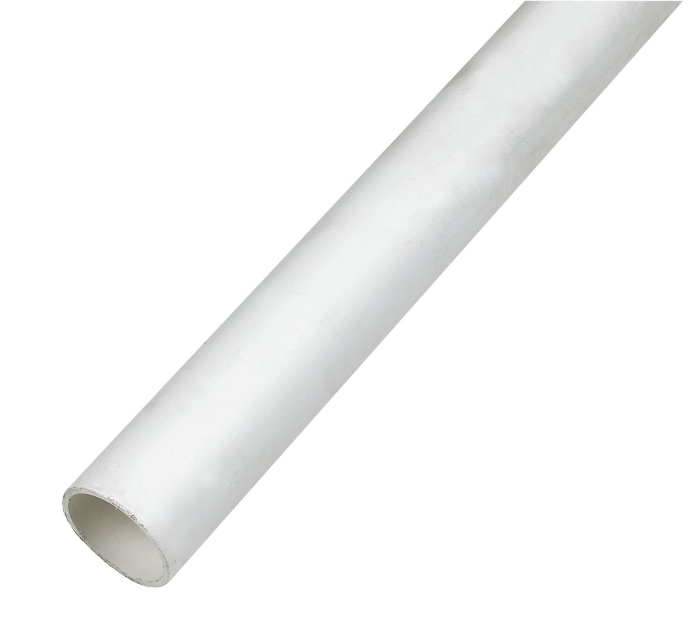 Image of FloPlast Push-Fit Pipe White 32mm x 3m 