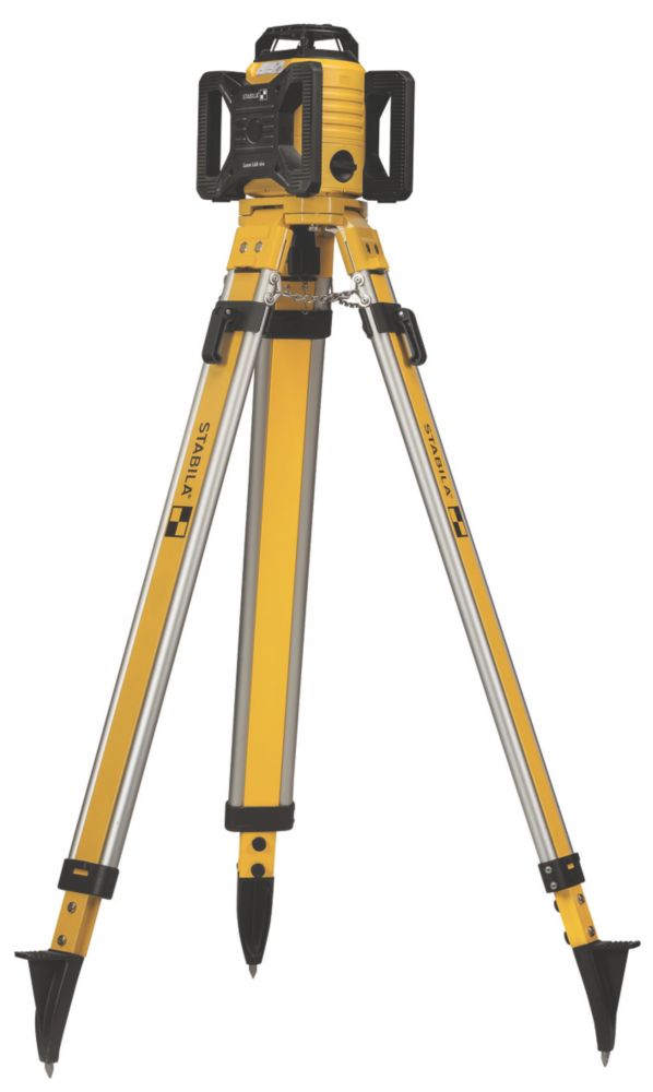 Image of Stabila LAR 160 Red Self-Levelling Rotary Laser Set With Receiver 