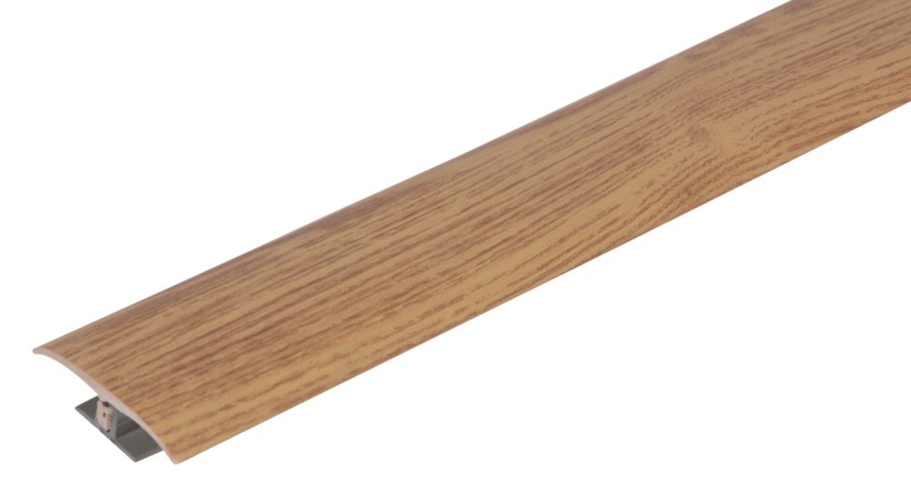 Image of Vitrex Medium Oak Variable Height Wood/Laminate Floor Threshold 0.9m 