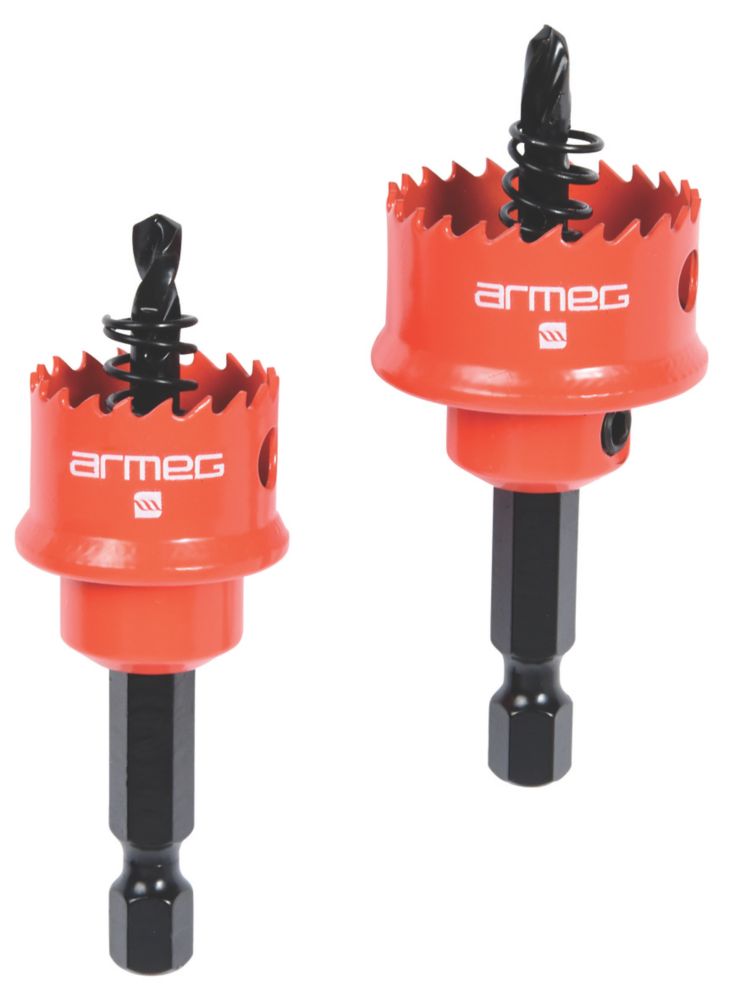 Image of Armeg Acceler8 2-Saw Sheet Steel Holesaw Set 