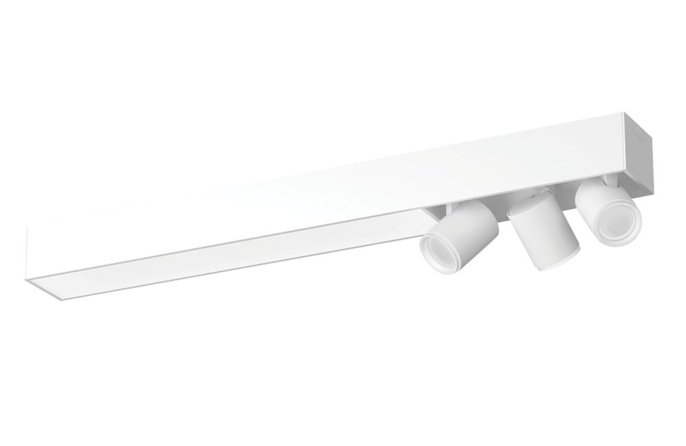 Image of Philips Hue Centris RGB & White LED 3-Spot Ceiling Light White 9W 3550lm 