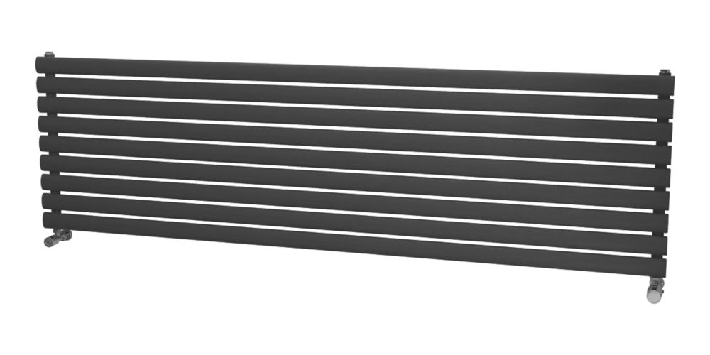 Image of Ximax Fortuna Designer Radiator 526mm x 1800mm Anthracite 3515BTU 
