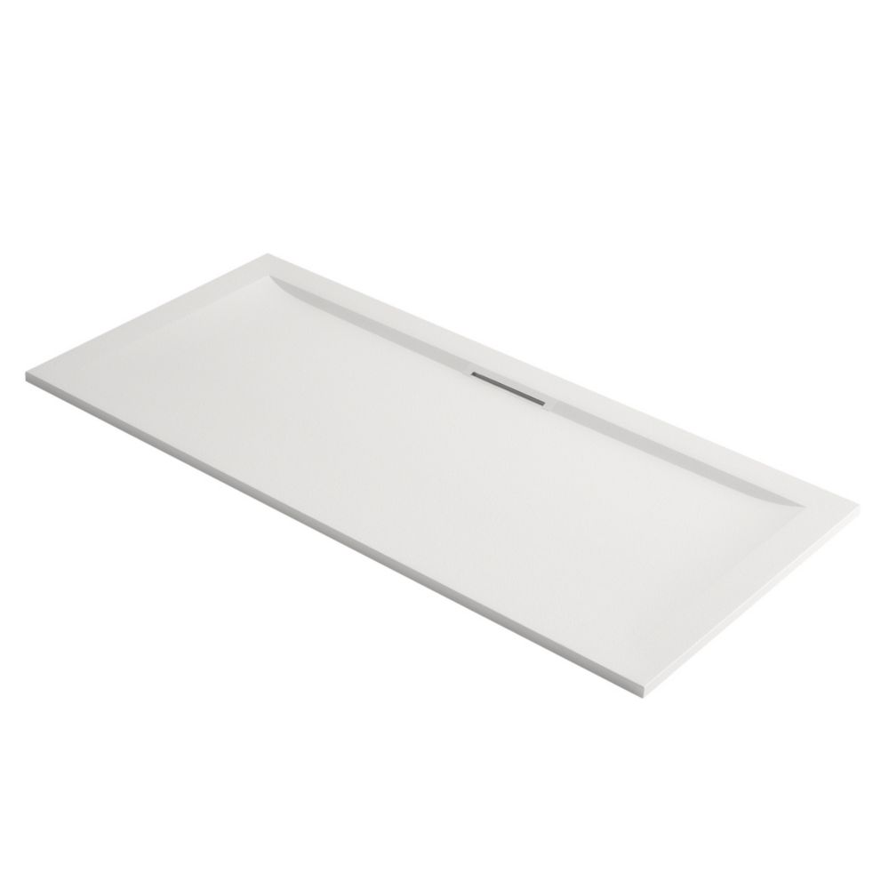 Image of Mira Flight Level Rectangular Shower Tray White 1600mm x 900mm x 25mm 