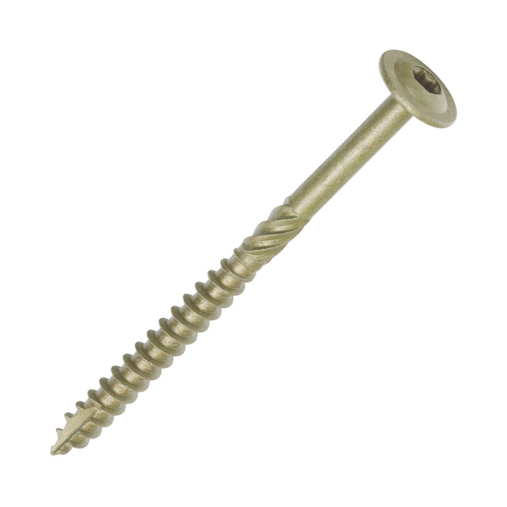 Image of Timco TX Wafer Timber Frame Construction & Landscaping Screws 6.7mm x 95mm 50 Pack 
