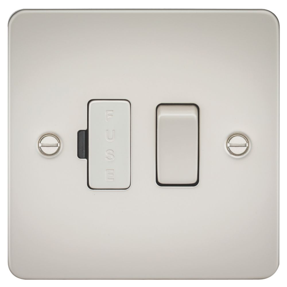 Image of Knightsbridge 13A Switched Fused Spur Pearl 