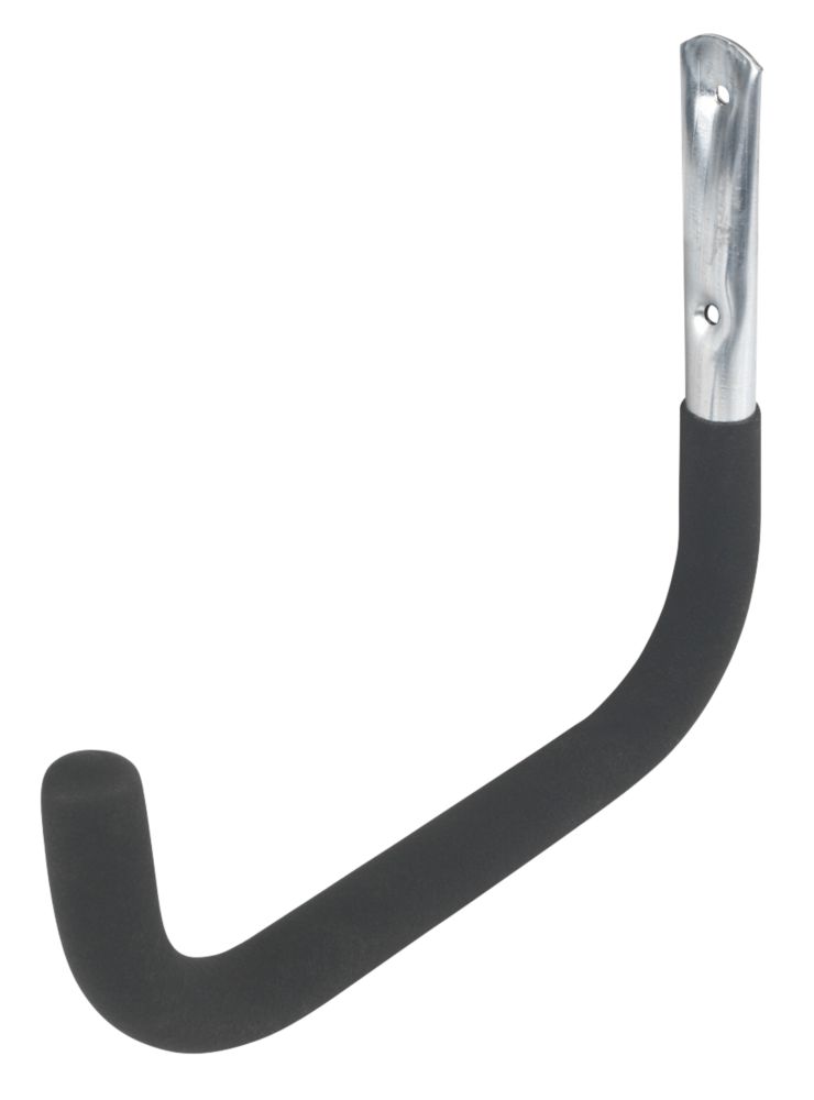 Image of Smith & Locke Heavy Duty Anti-Slip Storage Hook Black 240 x 255mm 