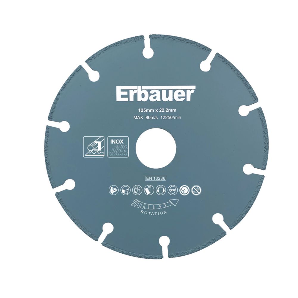 Image of Erbauer Metal Diamond Blade 5" 