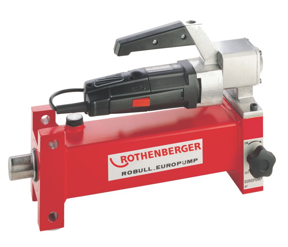 Image of Rothenberger Robull Brushless Electric Hydraulic Bender Set 3/8-2" 230V 