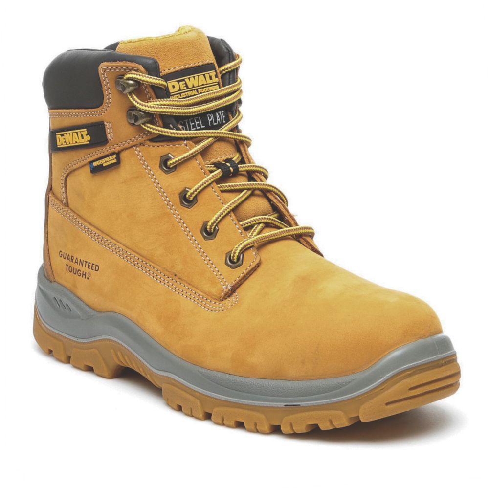 Image of DeWalt Titanium Safety Boots Honey Size 12 