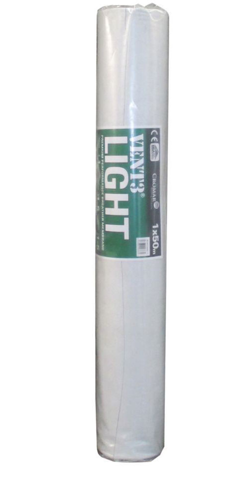 Image of Cromar Vent 3 Lightweight Breathable Roofing Membrane Dark Grey 50m x 1m 