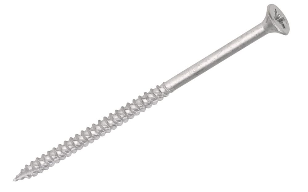 Image of Turbo Outdoor PZ Double-Countersunk Thread-Cutting Multipurpose Screws 6mm x 150mm 50 Pack 