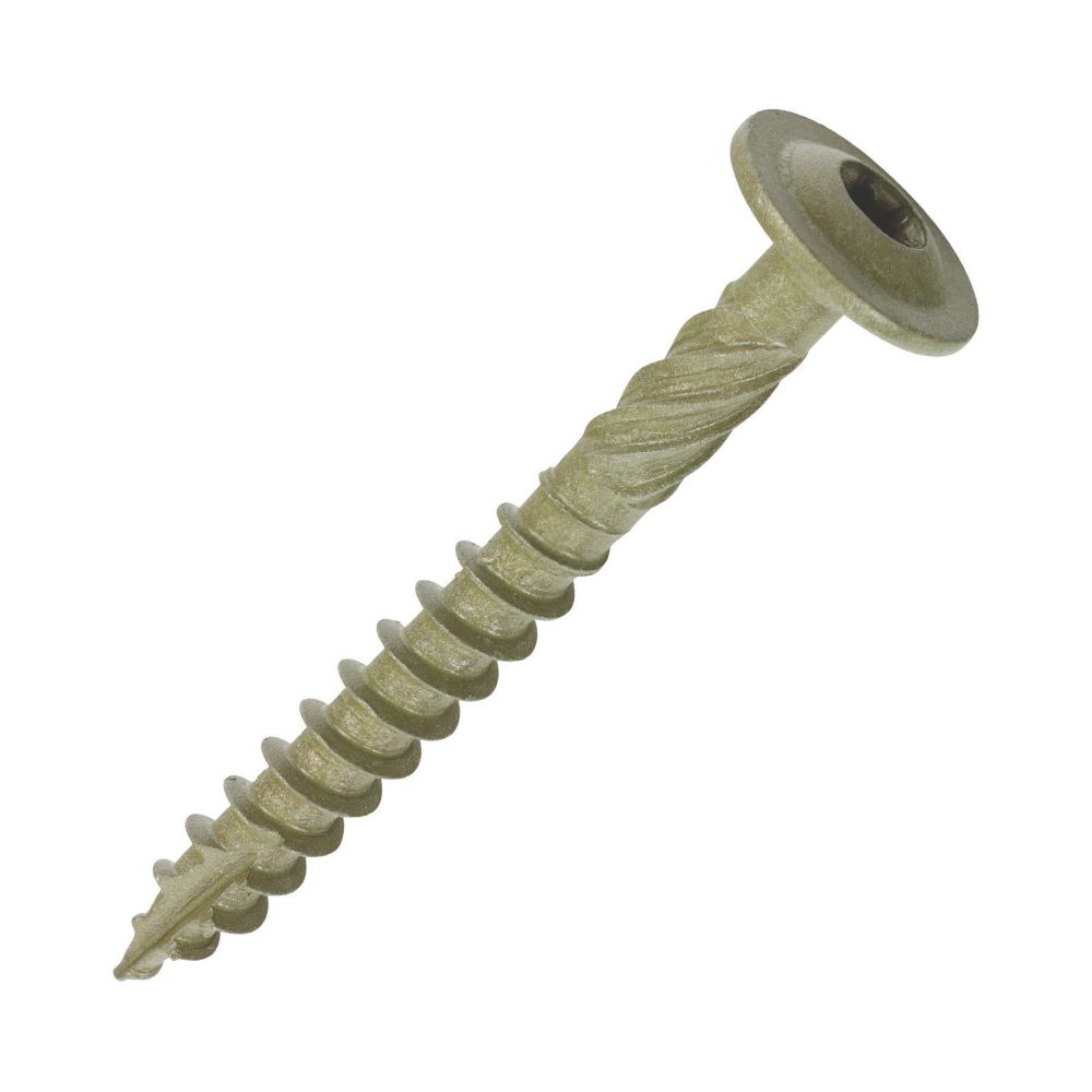 Image of Timco TX Wafer Timber Frame Construction & Landscaping Screws 6.7mm x 60mm 50 Pack 