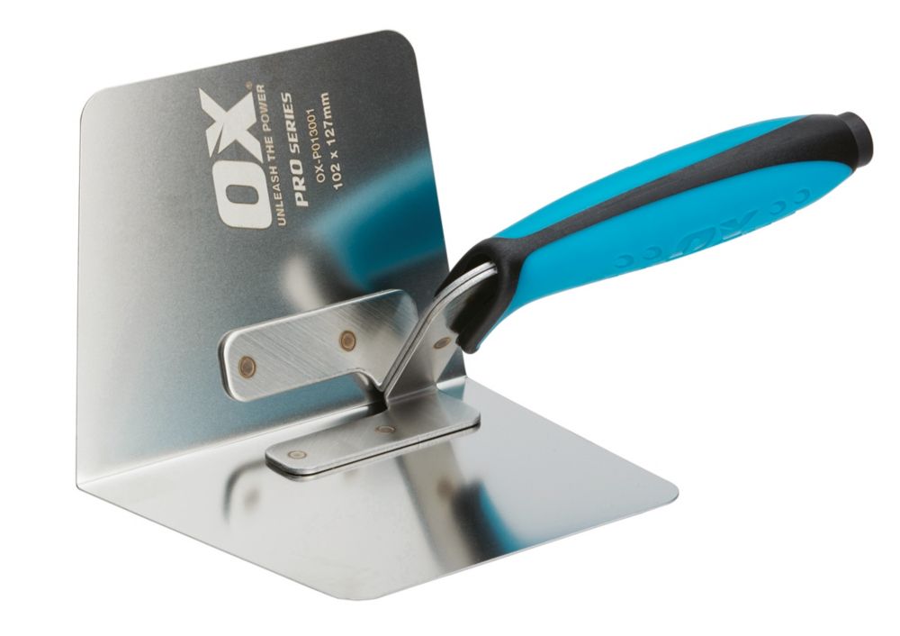 Image of OX Internal Drywall Corner Trowel 4" x 5" 