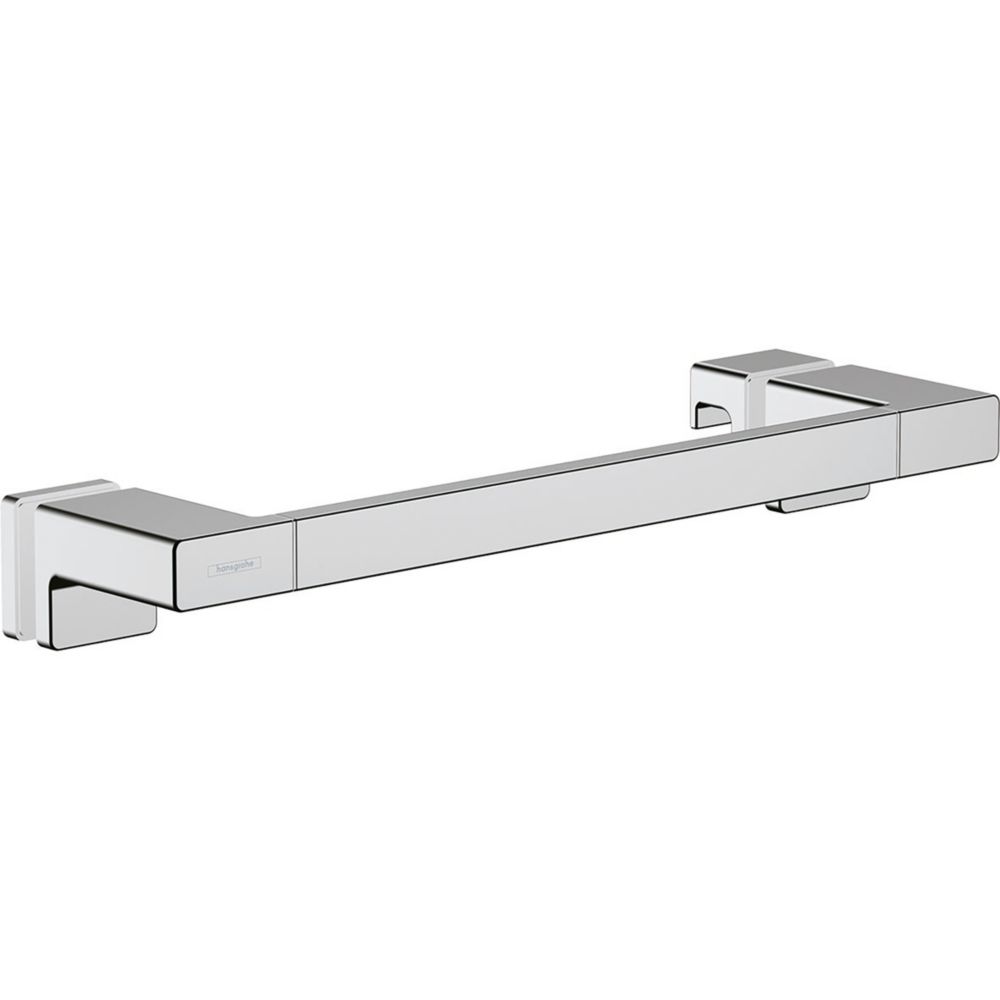 Image of Hansgrohe AddStoris Bar Shower Door Handle Chrome 350mm Single 