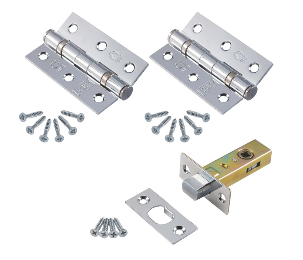 Image of Smith & Locke Internal Bathroom Pack Polished Chrome 