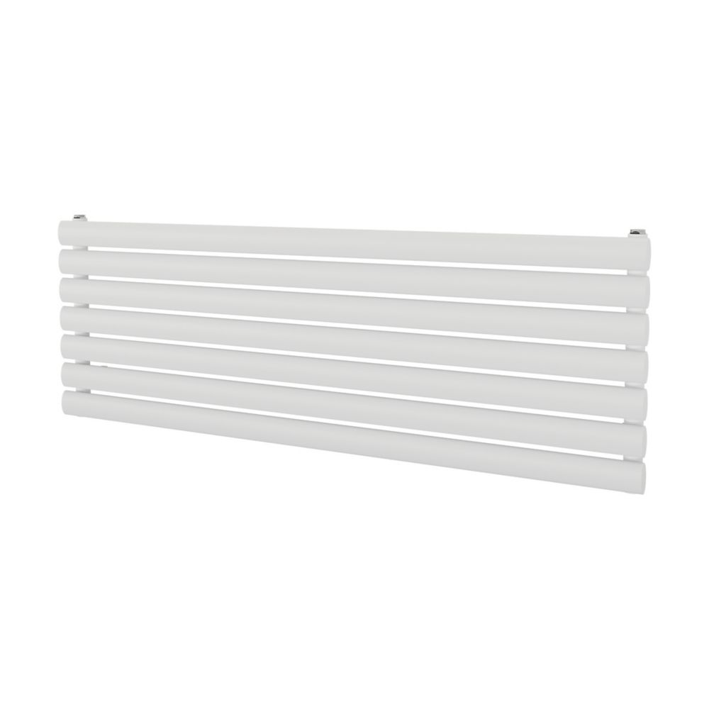 Image of Ximax Fortuna Horizontal Designer Radiator 410mm x 1200mm White 1846BTU 