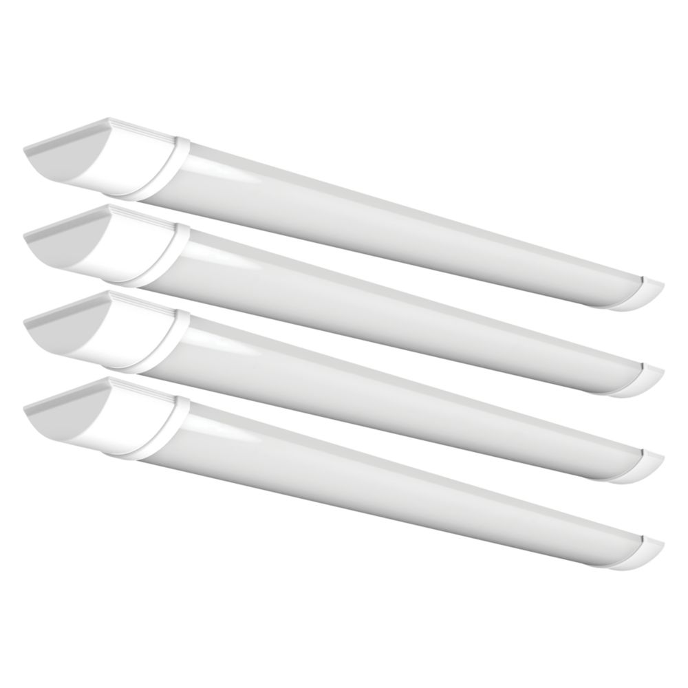 Image of 4lite Twin 5ft LED Advantage Batten 40W 4900lm 220-240V 4 Pack 