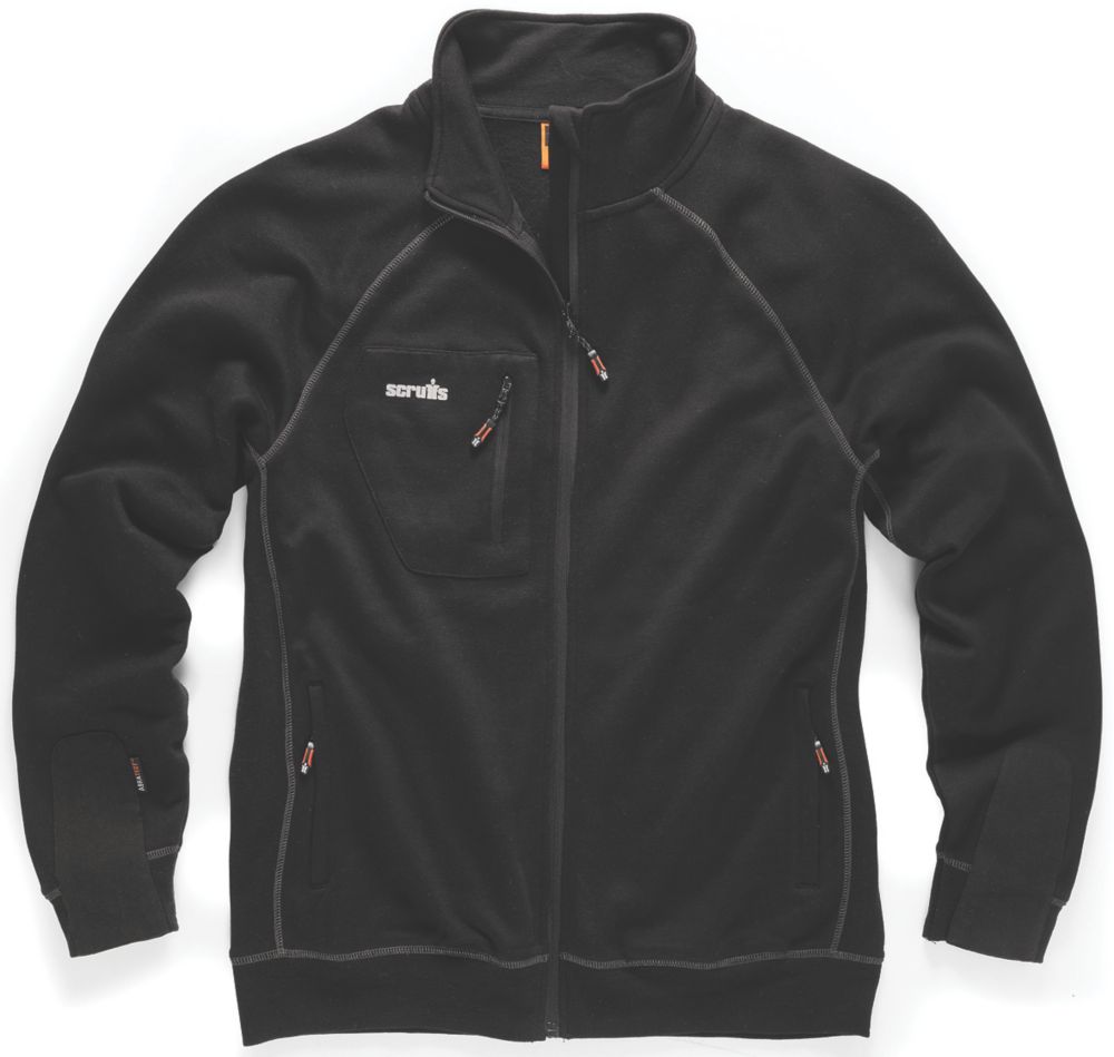 Image of Scruffs Delta Sweatshirt Black X Large 46" Chest 