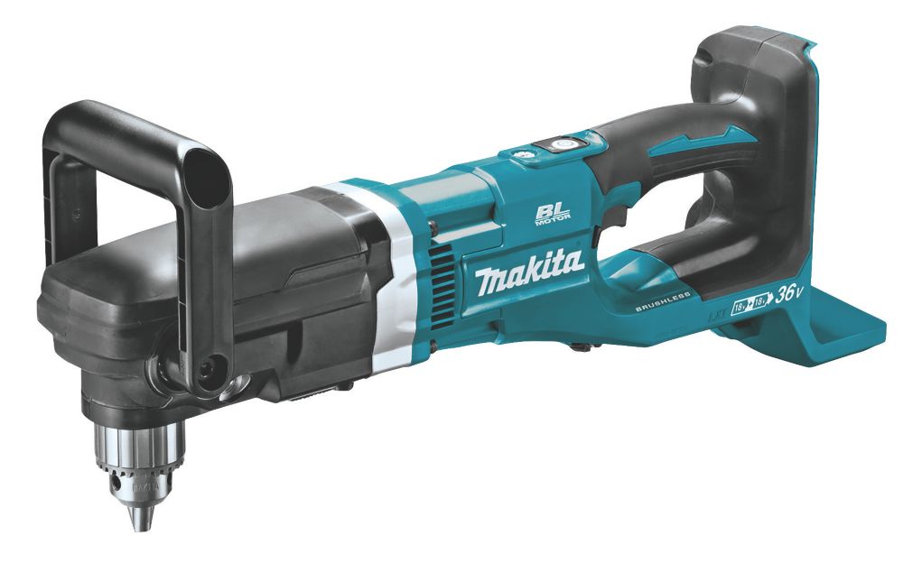 Image of Makita DDA460ZK Twin 18V Li-Ion LXT Brushless Cordless Right-Angled Drill - Bare 
