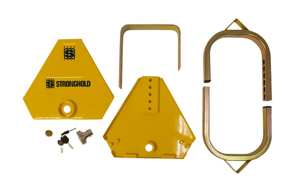 Image of Maypole B1 Stronghold Wheel Clamp Yellow 
