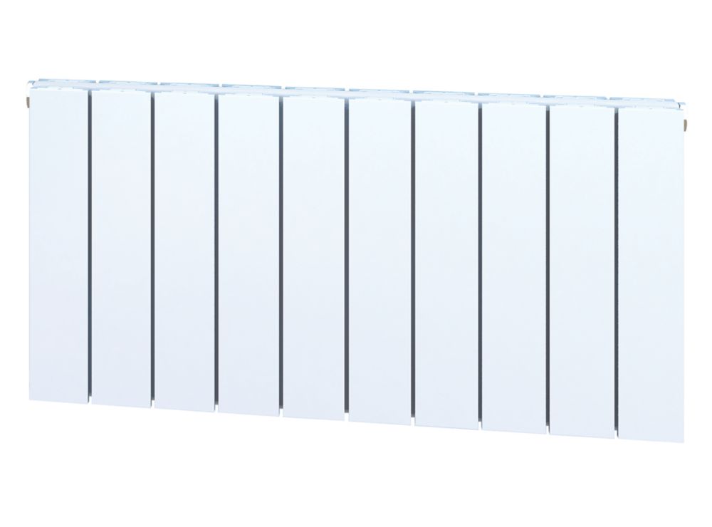 Image of Towelrads Hanworth Plus Aluminium Designer Radiator 400mm x 960mm White 3378BTU 