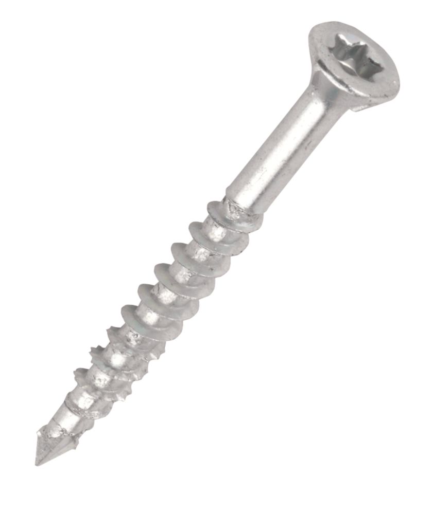 Image of Spax TX Countersunk Self-Drilling Blue Zinc MDF Screw 4mm x 50mm 200 Pack 