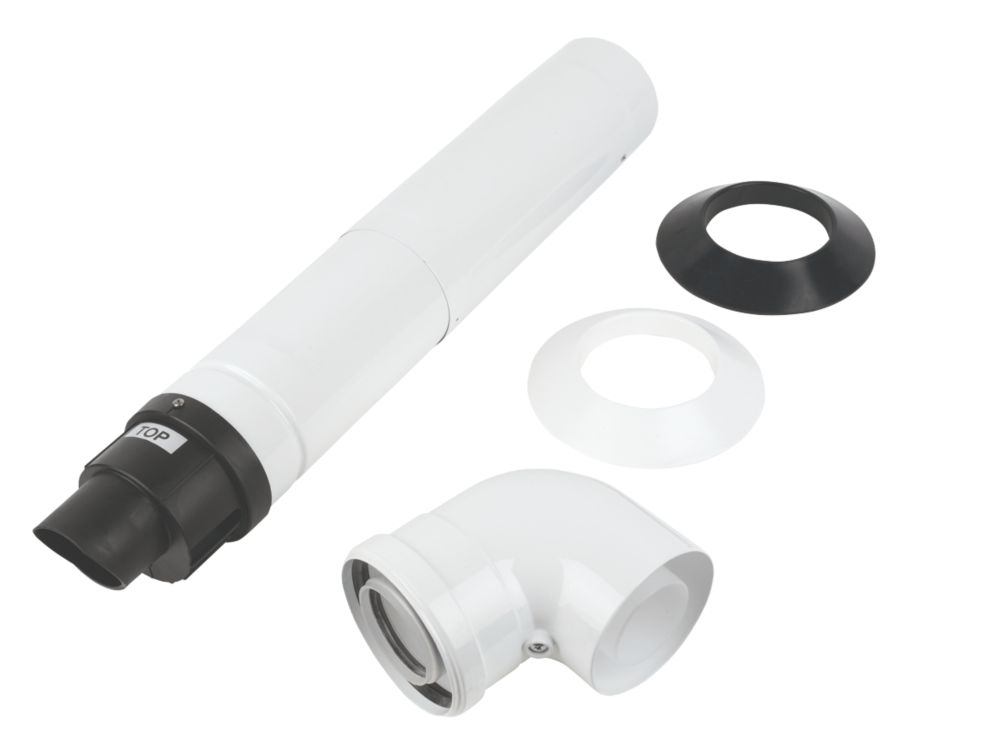 Image of Baxi Standard Telescopic Flue 60/100mm x 315-500mm 