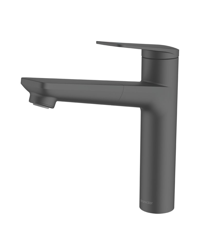 Image of Clearwater Levant LEV20MB Single Lever Tap with Pull-Out Matt Black 