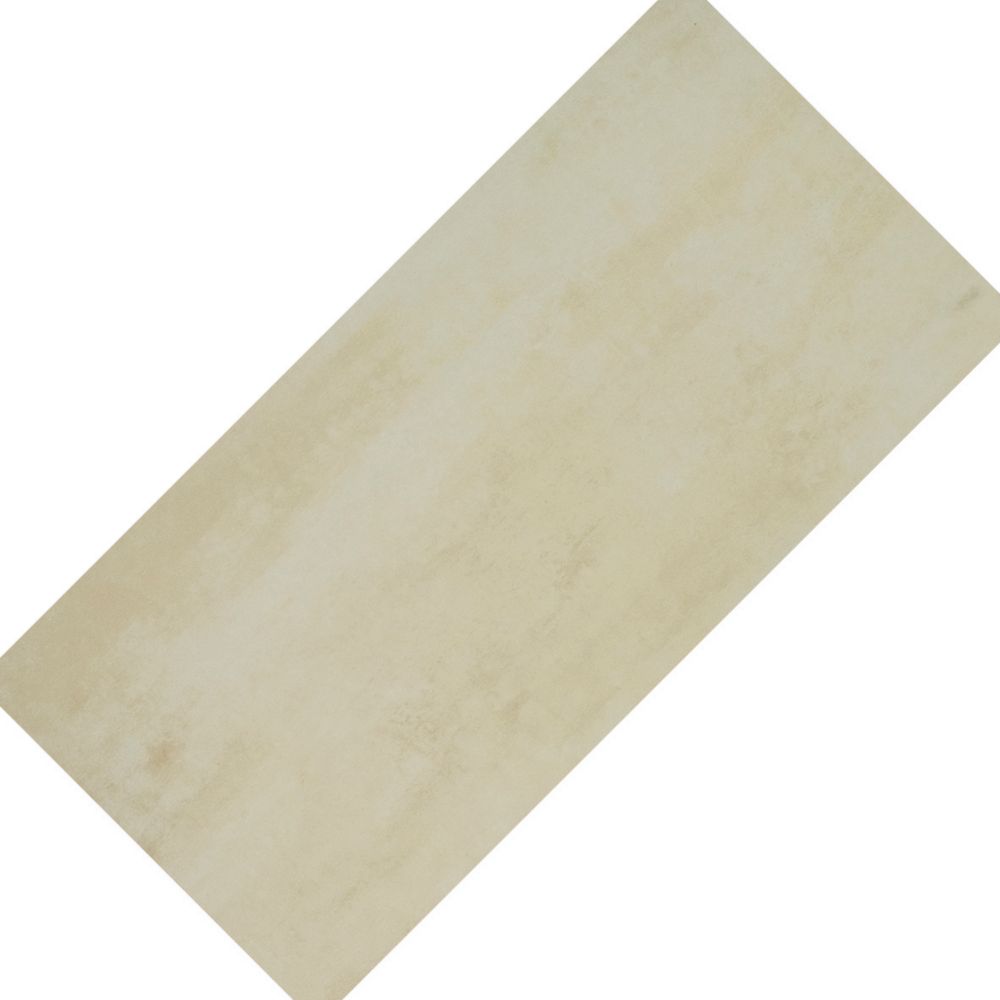 Image of Kraus Parson Cream Tile-Effect Vinyl Flooring 2.23mÂ² 