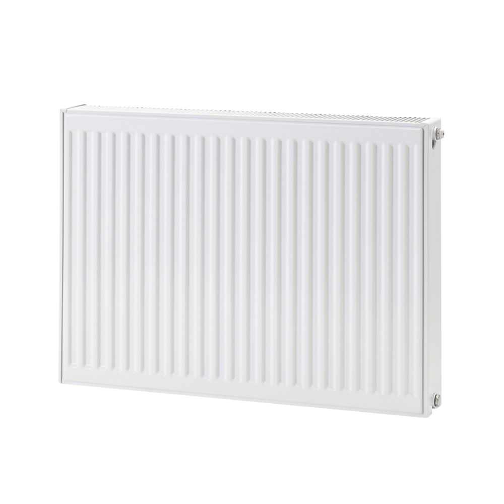 Image of Flomasta Type 22 Double-Panel Double Convector Radiator 600mm x 700mm White 4082BTU 