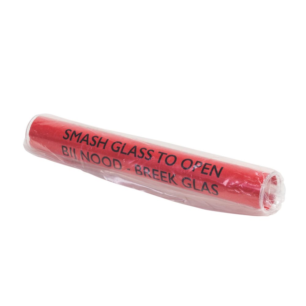 Image of Glass Panic Bolt Tubes 126mm 20 Pack 