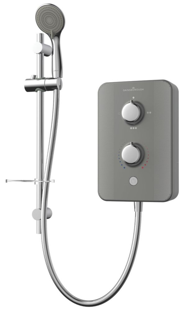 Image of Gainsborough Slim Duo Titanium Grey 8.5kW Electric Shower 
