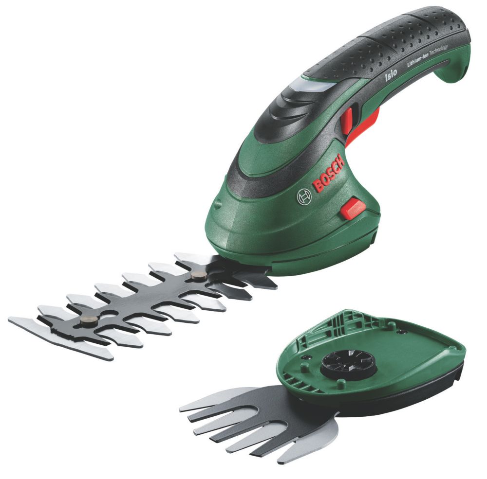 Image of Bosch Isio 3.6V 1 x 1.5Ah Li-Ion Cordless Grass & Shrub Shear 