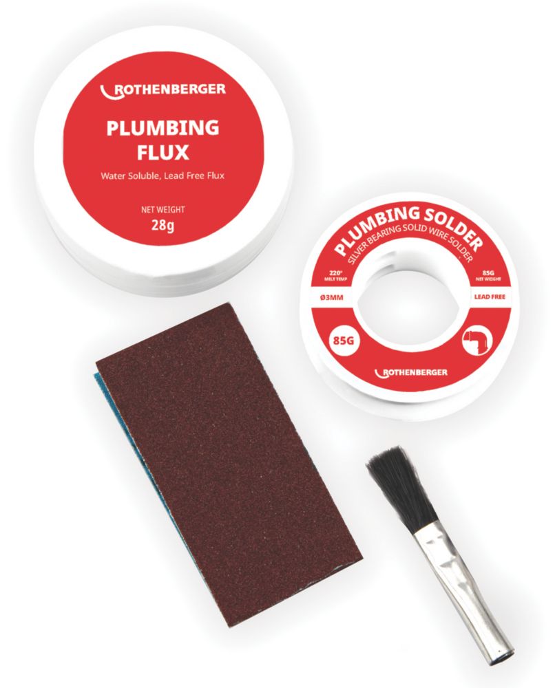 Image of Bernzomatic Wire Solder & Soluble Flux 