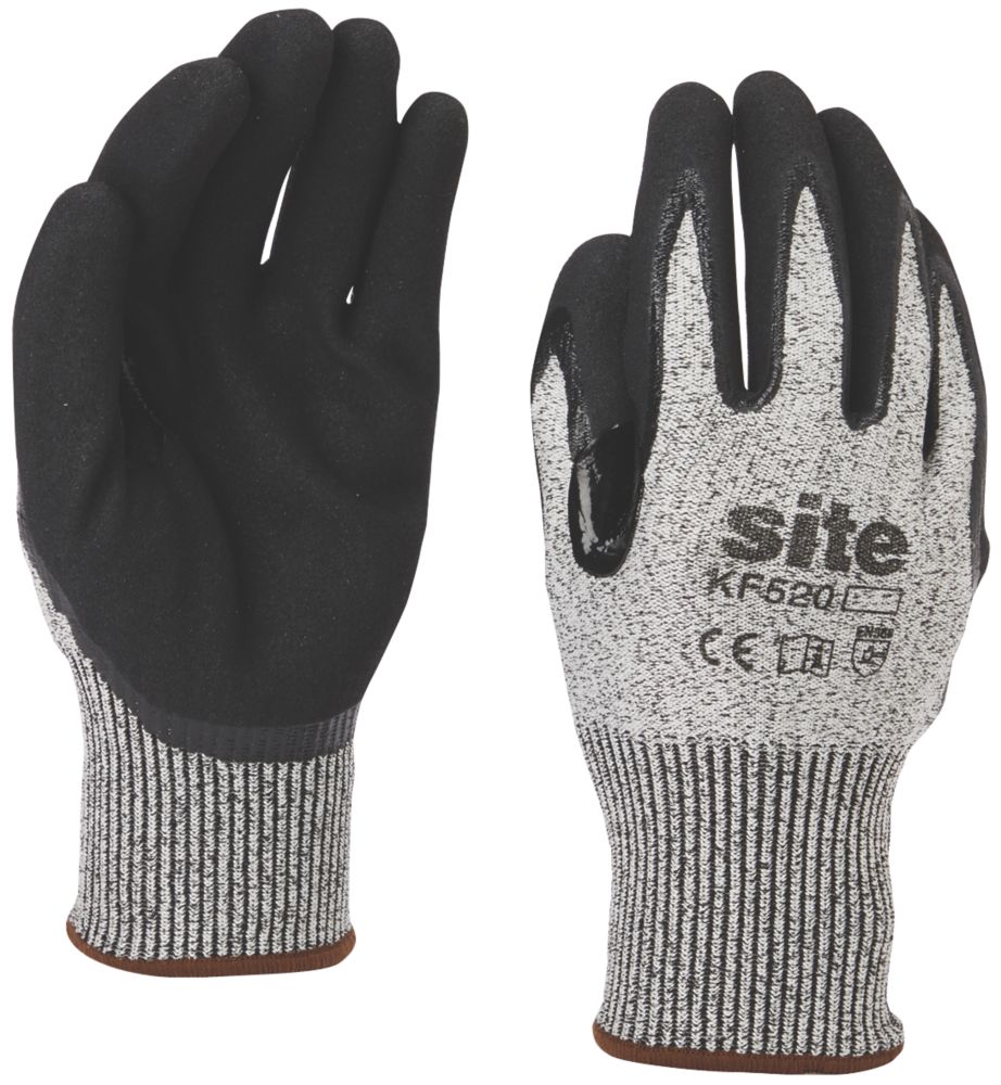 Image of Site 520 Gloves Grey / Black X Large 