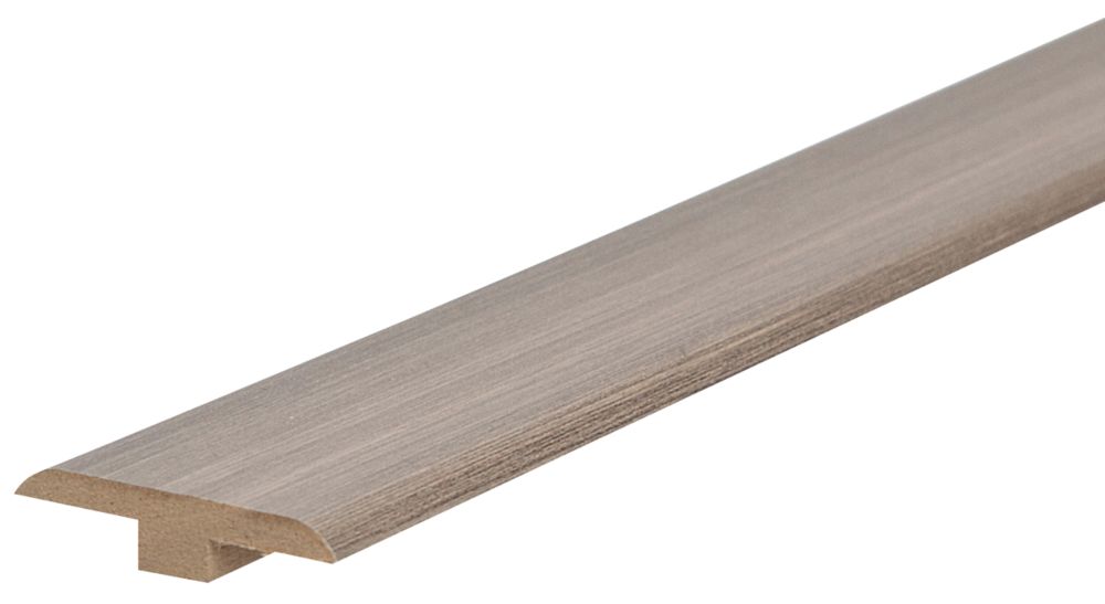 Image of Unika Dark Grey Oak HDF Floor Threshold 900mm 