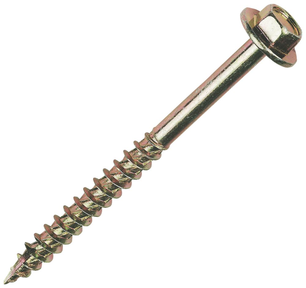 Image of TurboCoach Hex Flange Self-Drilling Coach Screws M6 x 90mm 500 Pack 