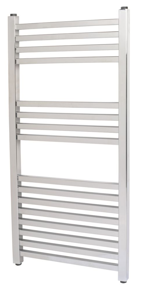 Image of Kudox Cadiz Designer Towel Radiator 1000mm x 500mm Chrome 1085BTU 