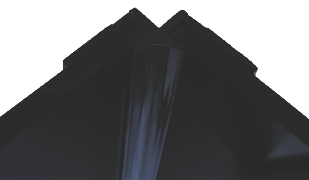 Image of Splashwall Internal Corner Matt Jet 2440mm x 4mm 