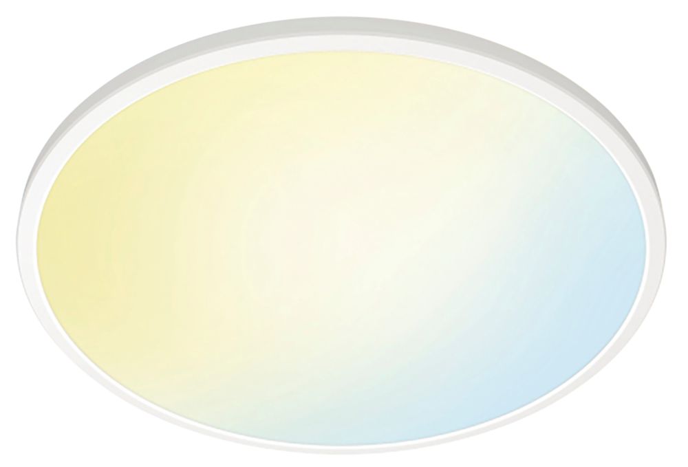 Image of WiZ SuperSlim LED Wi-Fi Ceiling Light White 22W 2450lm 