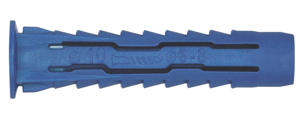 Image of Rawlplug Rawl-4-All Wall Plugs 10mm x 50mm 50 Pack 