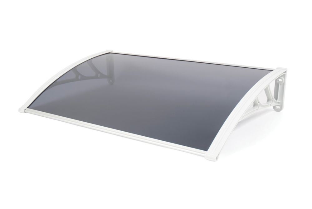 Image of Greenhurst Easy Fit Door Canopy White 1m x 0.6m x 0.23m 