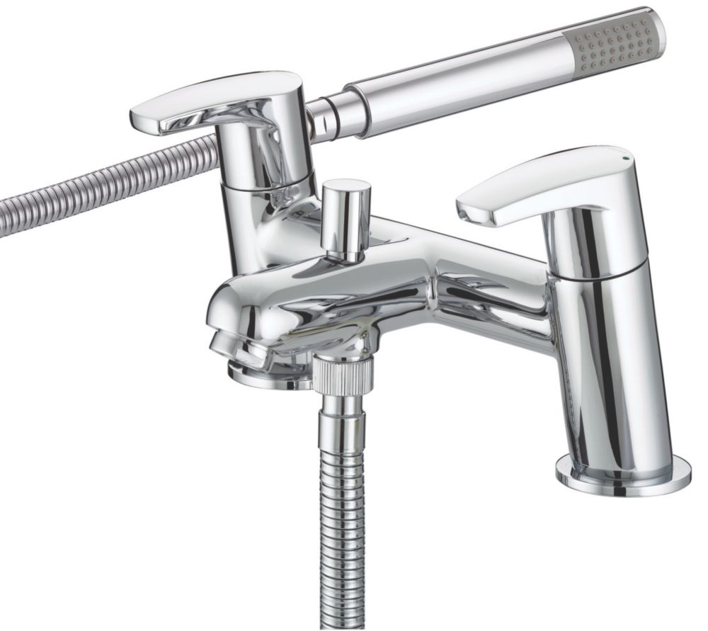 Image of Bristan Orta Dual Lever Bath/Shower Mixer Tap Chrome 