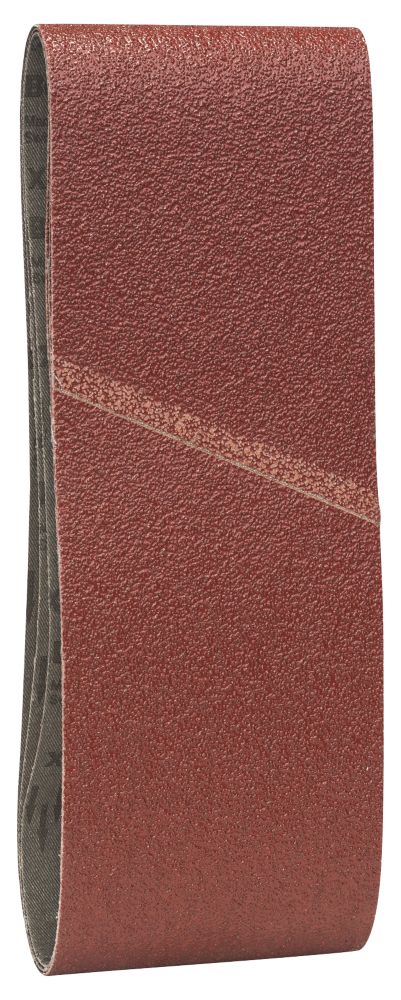 Image of Bosch Sanding Belts Unpunched 610mm x 100mm 40 Grit 3 Pack 