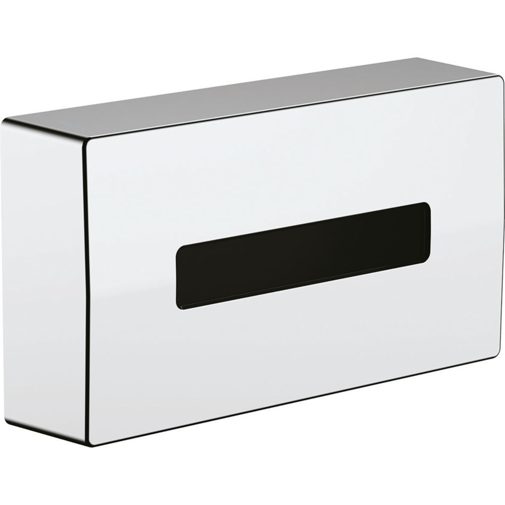 Image of Hansgrohe AddStoris Tissue Box Chrome 