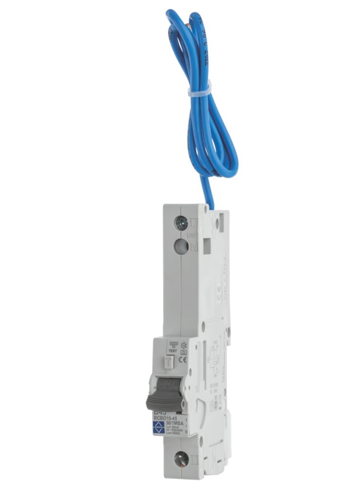 Image of Lewden 45A 30mA SP Type B RCBO 